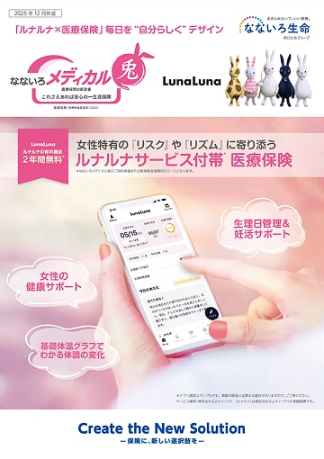 なないろメディカル 兎のパンフレット表紙