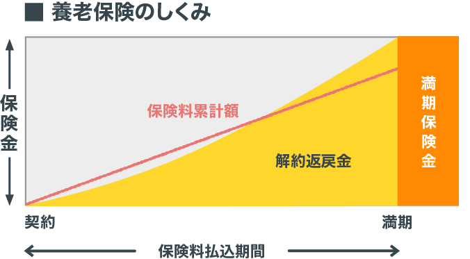 養老保険のしくみ